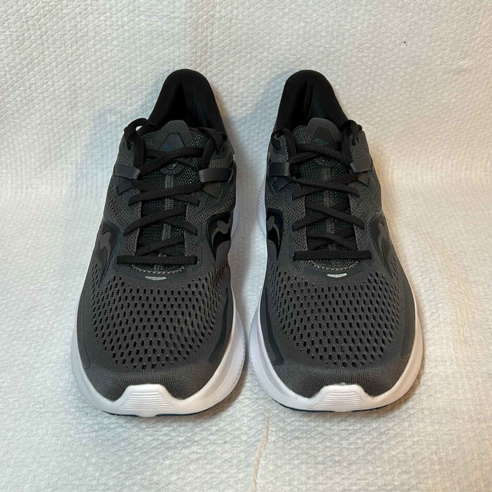 Saucony Men’s RIDE 15 running shoe - charcoal - Picture 4 of 10
